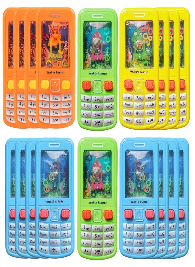 Nbguigdstr 12 Pcs Handheld Water Ring Games-Valentine Day Gifts Prize Treasure Box Toys,Birthday Return Gifts Party Favors,Goodie Bag Stuffers,Bulk Pinata Stuffers for Kids Classroom Students Rewards - Image 1